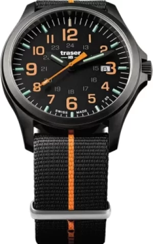 Image of Traser H3 Watch Active Lifestyle P67 Officer Pro GunMetal Black/Orange