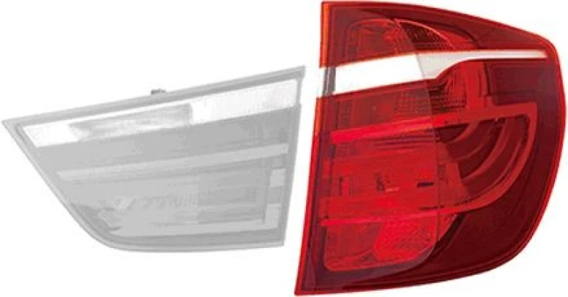 Image of VAN WEZEL 0682932 Rear light Outer section, without bulb holder, Right Combination Rearlight (391)