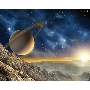 Image of ohpopsi Galaxy Wall Mural Multi 14.4m L