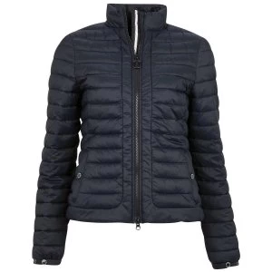 Image of Barbour Womens Runkerry Quilted Jacket Dark Navy 10