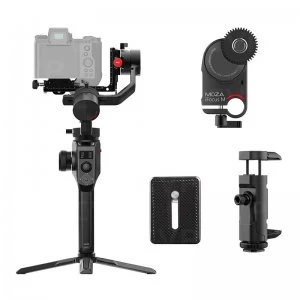 Image of Moza AirCross 2 3-Axis Handheld Gimbal Stabilizer Professional Kit - Black