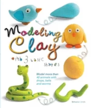 Image of modeling clay with 3 basic shapes model more than 40 animals with teardrops