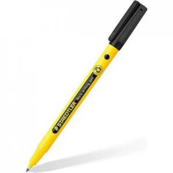 Image of Staedtler Noris Handwriting Pen 0.6mm Line Black Pack 10 - 307-9 EXR27194SR