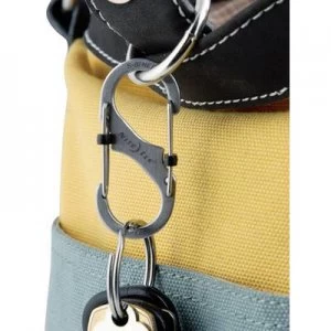 image of NITE Ize NI-LSB2-11-R3 Snap hook SideLock S-Biner 2 50 mm x 22mm x 8mm