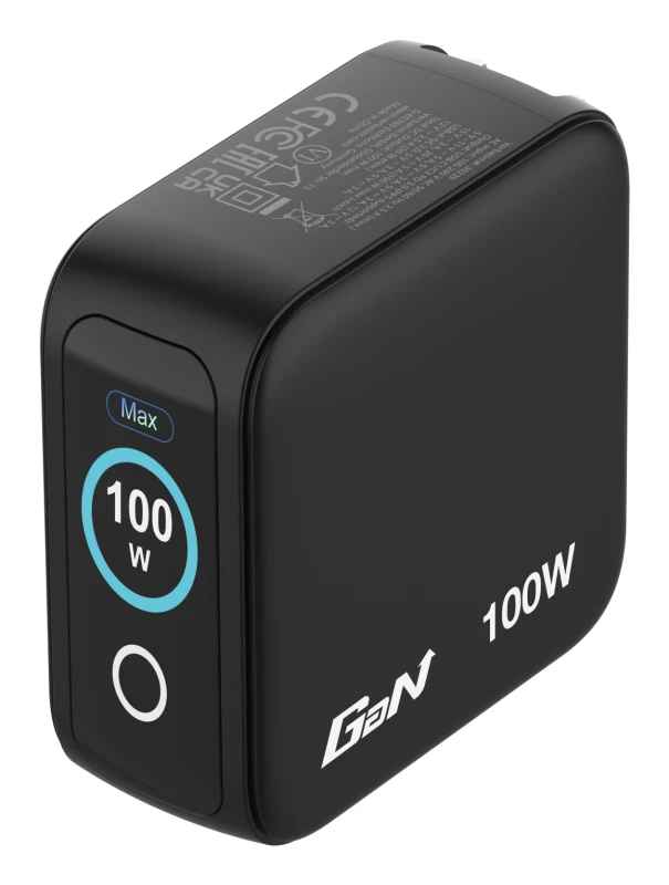 Image of Verbatim Mini GaN Charger 100W with Display