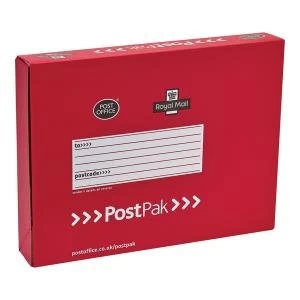 image of Postpak Red Full-Shirt Small Mailbox Pack of 20 P20