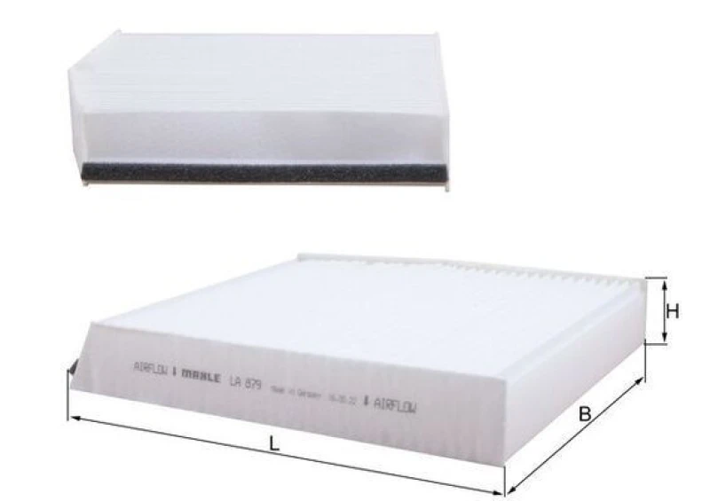 Image of Pollen filter MAHLE LA 879
