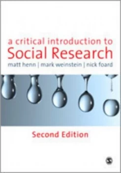 Image of A Critical Introduction to Social Research by Matt Henn Paperback