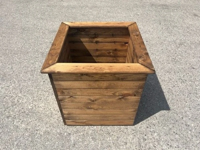 Image of Charles Taylor Trading Charles Taylor Extra Large Windsor Planter Brown
