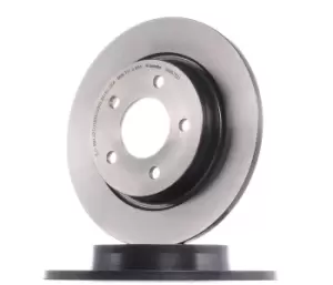 Image of PAIR PAINTED BREMBO BRAKE DISCS 08.9975.21