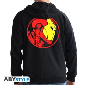 Image of Marvel - Iron Man Mens Large Hoodie - Black