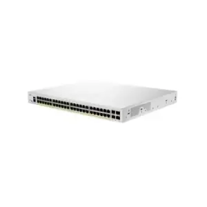 Image of Cisco CBS250-48PP-4G-EU network switch Managed L2/L3 Gigabit Ethernet (10/100/1000) Silver