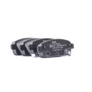 Image of DELPHI Brake pad set OPEL,CHEVROLET,VAUXHALL LP2167 13300867,13319294,13411380 13411383,133192294,13319293,13319294,13404405,13411380,13411383,1605140