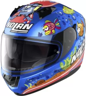 Image of Nolan N60-6 Gemini Replica M. Melandri Aquarium Helmet, multicolored, Size 2XL, multicolored, Size 2XL