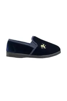 Image of Kyle Lion Motif Twin Gusset Slippers