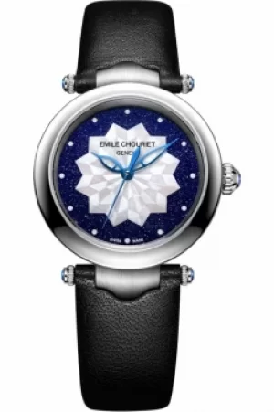 Image of Emile Chouriet Fair Lady Lotus Blue Watch 06.2188.L.6.6.08.2
