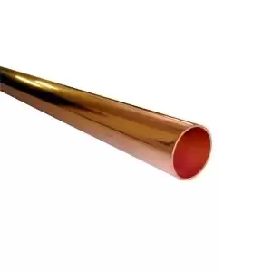 image of Wednesbury Copper Compression Pipe (L)3M (Dia)22mm