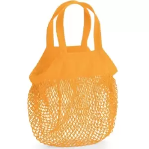Image of Westford Mill Mini Organic Cotton Tote (One Size) (Amber Brown)