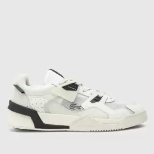 image of Lacoste White & Black Lt 125 Trainers