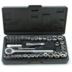 Image of 40 Pieces Rolson 36109 Socket Set