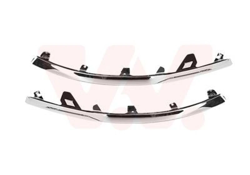 Image of VAN WEZEL Trim / Protective Strip Set, bumper VAN WEZEL 4088581