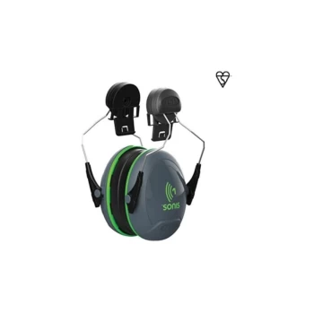 image of AEB010-0CY-800 Sonis 1 Helmet Mounted Ear Defenders SNR 26 - JSP