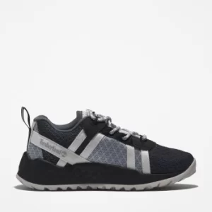 Image of Timberland Greenstride Solar Wave Trainer For Junior In Light Grey Grey Kids, Size 3.5