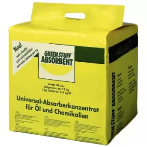 Image of Universal absorbent concentrate, granulate in sack, 50 l, pack of 2