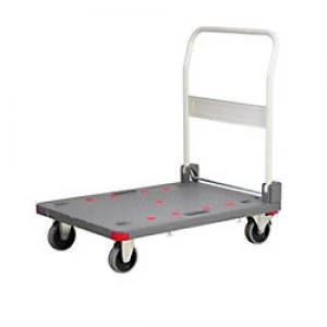 Image of GPC Trolley GI918Y Grey 200L 468mm x 930mm x 740mm