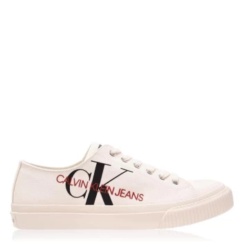Image of Calvin Klein Jeans Idol Low Top Trainers - White