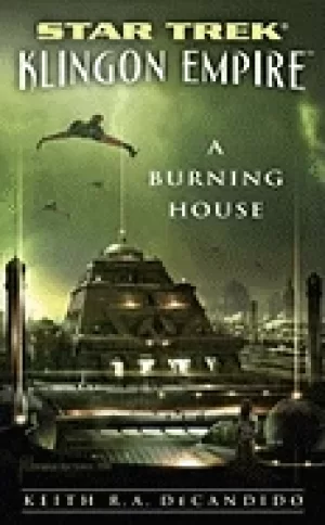 Image of star trek the next generation klingon empire a burning house