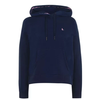 Jack Wills Montrose Lightweight Logo Hoodie - Navy