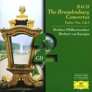 Image of Brandenburg Concertos Bpo Karajan by Johann Sebastian Bach CD Album
