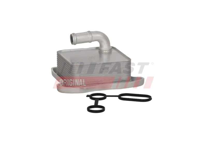 Image of FAST FT11980 Oil Cooler with gasket/seal Oil Cooler,engine oil (469)
