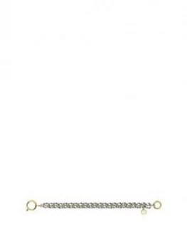 Image of Tommy Hilfiger Gold Tone Interlink Bracelet