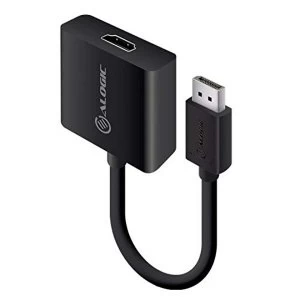 image of ALOGIC DisplayPort 1.2 to HDMI Adapter (Male to Female) with 4K@60Hz Support ? 20 CM