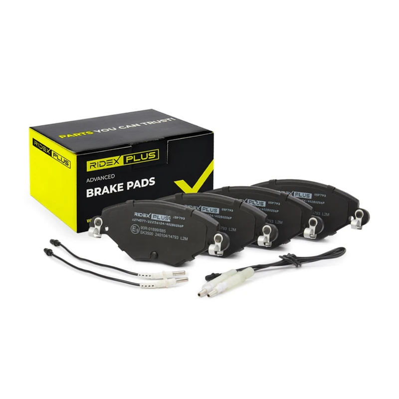 Image of RIDEX PLUS Brake pad set RIDEX PLUS 402B0206P
