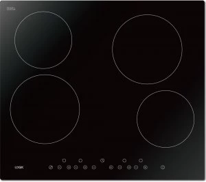 Image of Logik LCHOBTC16 4 Zone Electric Ceramic Hob
