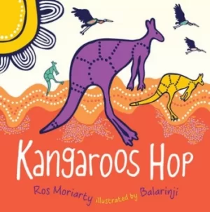 Image of Kangeroos hop by Ros Moriarty