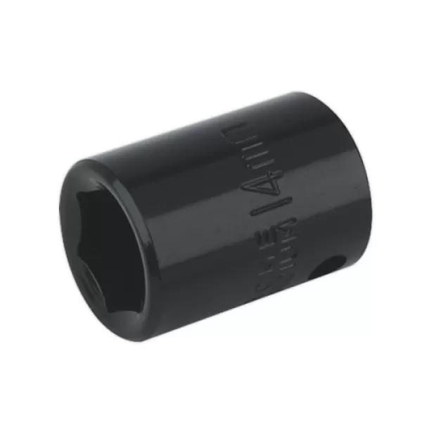 image of Genuine SEALEY IS3814 Impact Socket 14mm 3/8Sq Drive