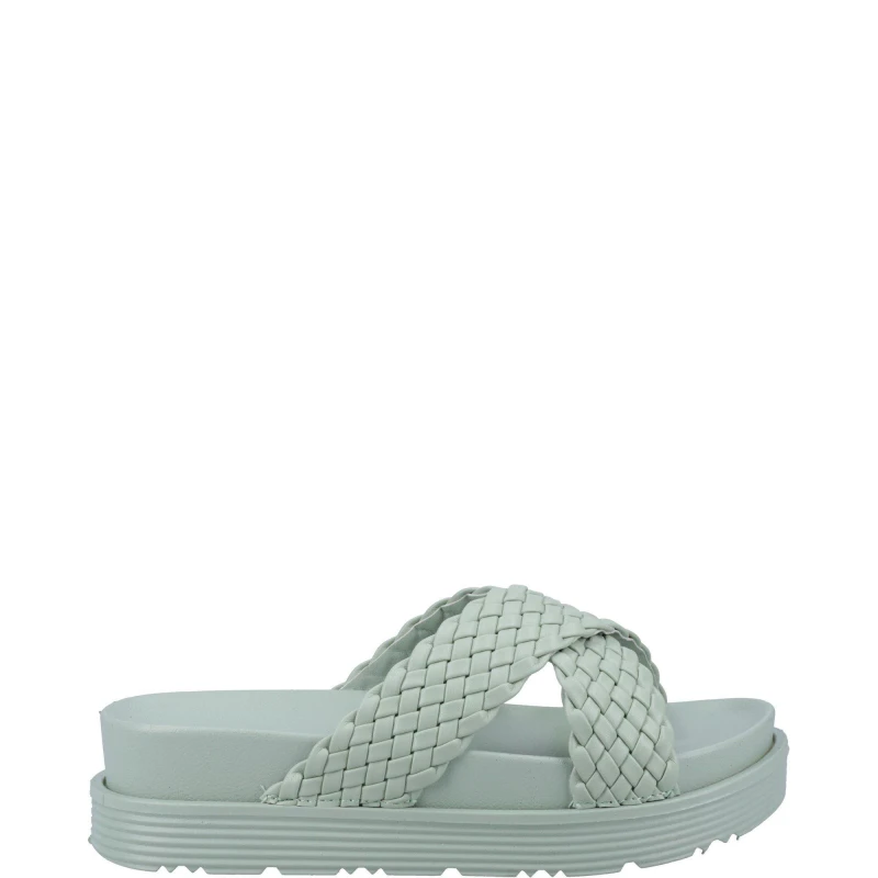 Image of Hush Puppies Serena Mule Sandal - Green Green 5