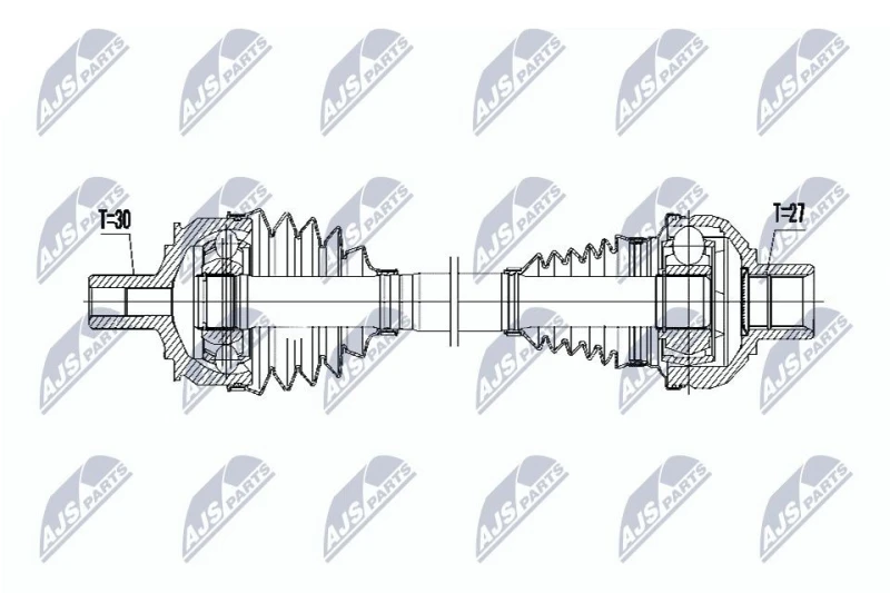Image of NTY Drive shaft NTY NPW-ME-067