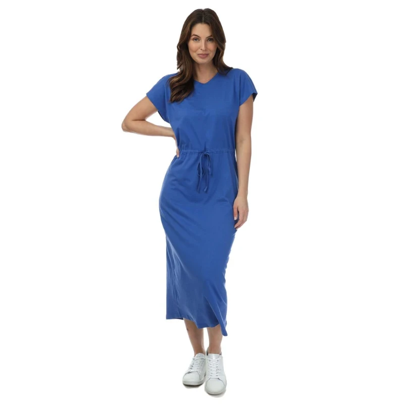 Image of Only May Life Jersey Midi Dress - Blue Blue 8