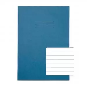 image of RHINO 13 x 9 A4 Oversized Exercise Book 40 Pages 20 Leaf Light Blue