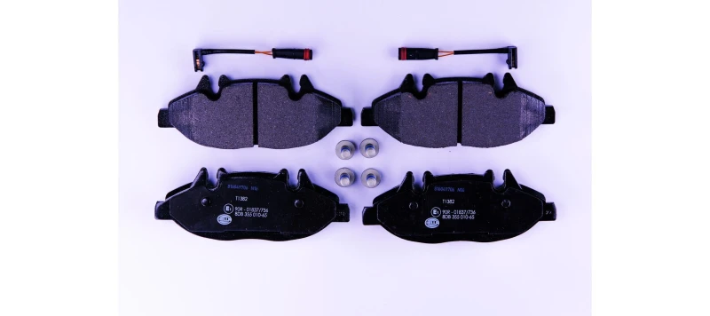 Image of HELLA Brake pad set HELLA 8DB 355 010-651