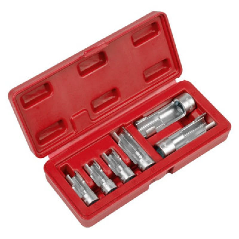 Image of Sealey 6 Piece 3/8" Drive Window Socket Set SX0412 Drive: 3/8"