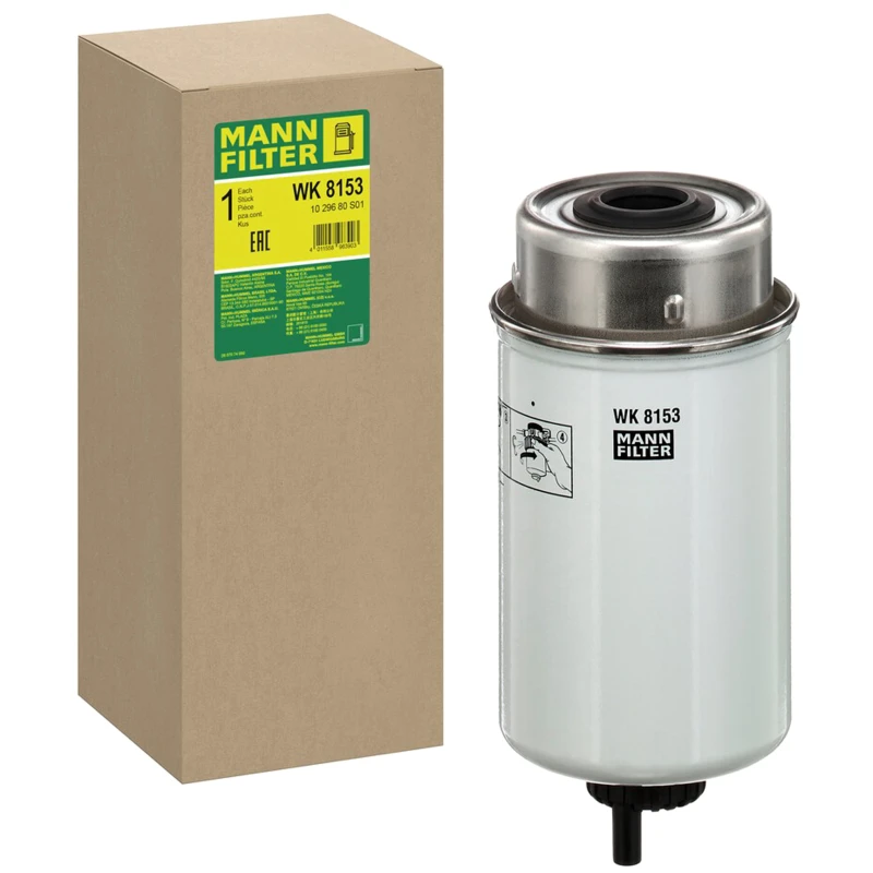Image of MANN-FILTER WK 8153 Fuel Filter Spin-on Filter Fuel filter (9)