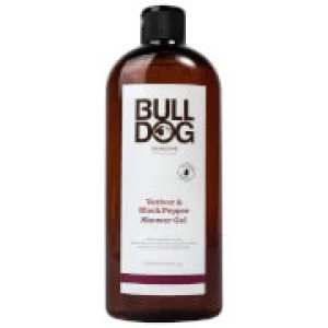 image of Bulldog Black Pepper & Vetiver Shower Gel 500ml