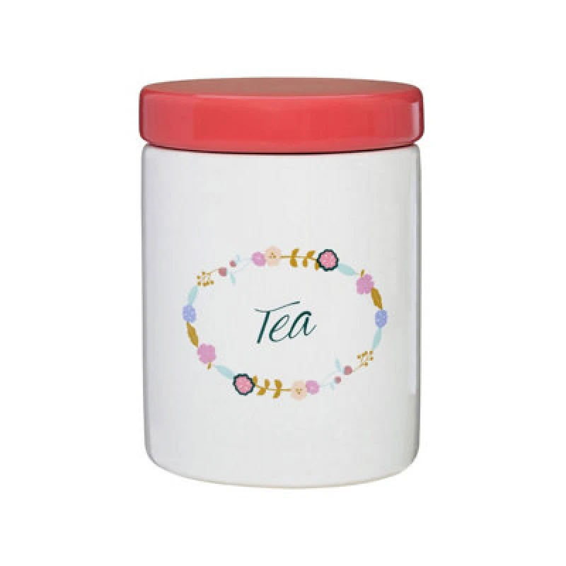 Image of Premier Housewares Maison by Premier Amelie Tea Canister Red
