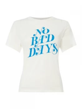 image of Ban.do No Bad Days T Shirt White